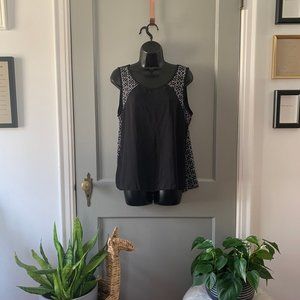 Papermoon for Stitch Tank Black White